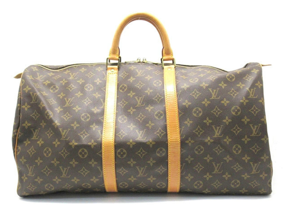 LOUIS VUITTON Keepall Boston Bag Monogram